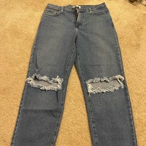 size 11 boyfriend jeans from laura’s boutique